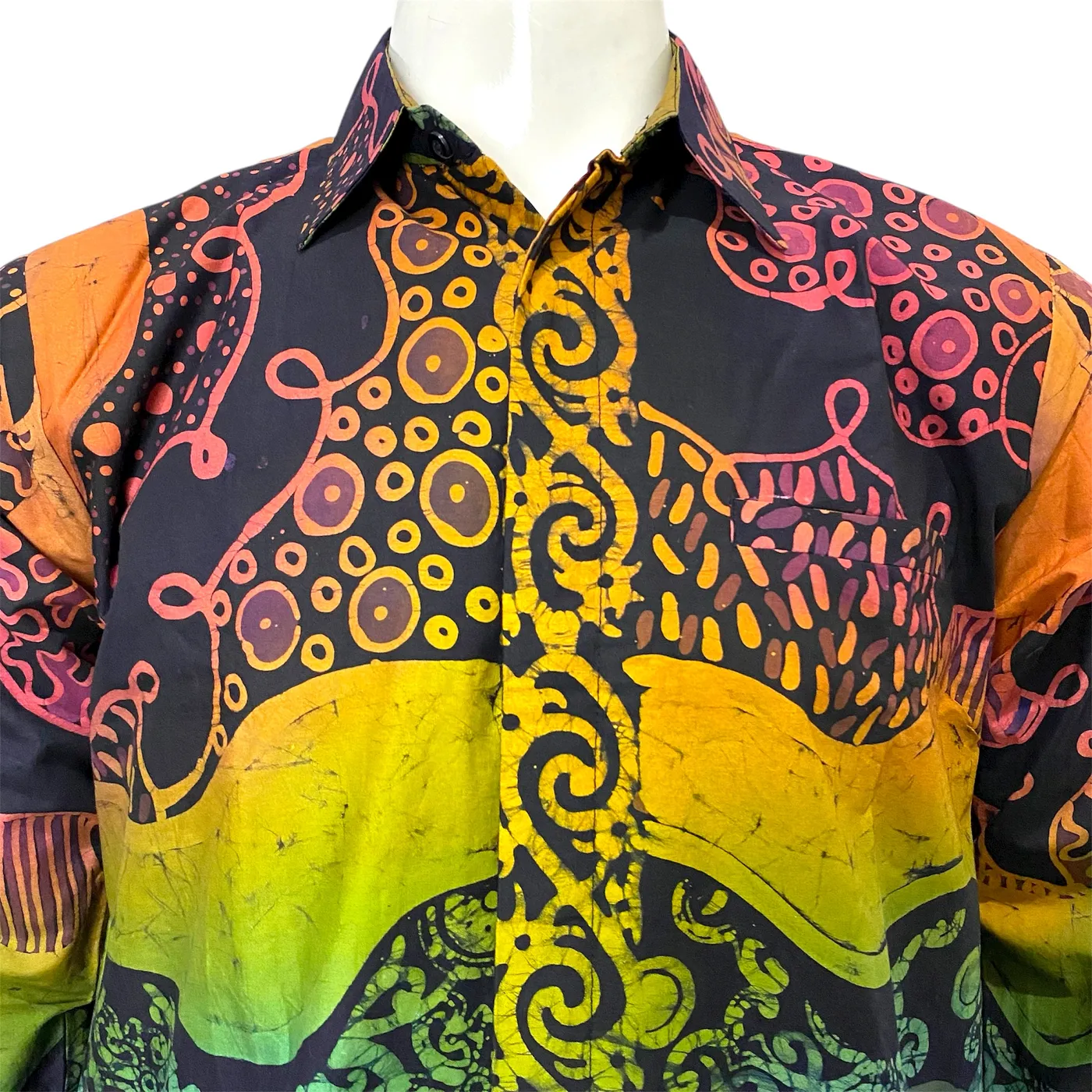 Kemeja Batik Tulis Motif Nasional — tampilan 4