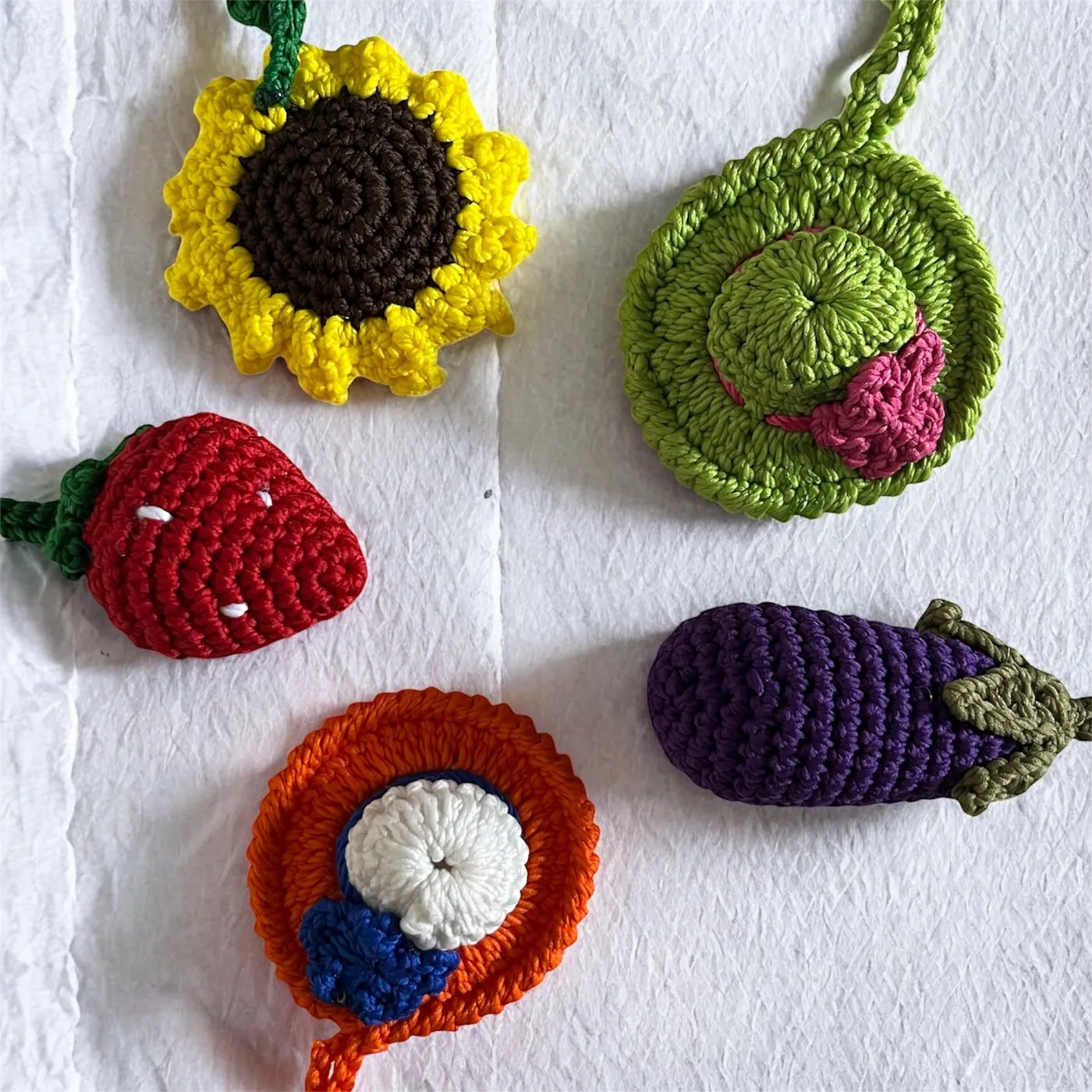 HF 07 Gantungan Kunci Crochet Cuties — tampilan 2