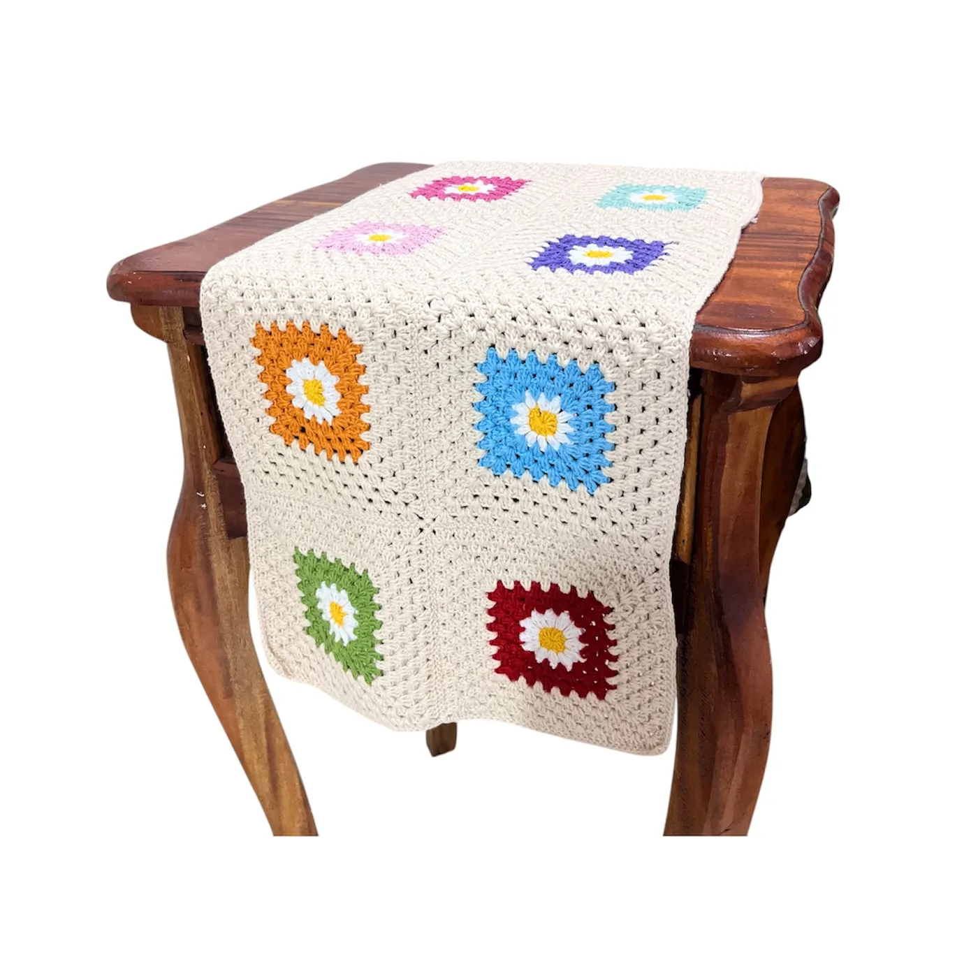 HF 045 Set Dekorasi Rajut Premium (Daisy Granny Square) — tampilan 2