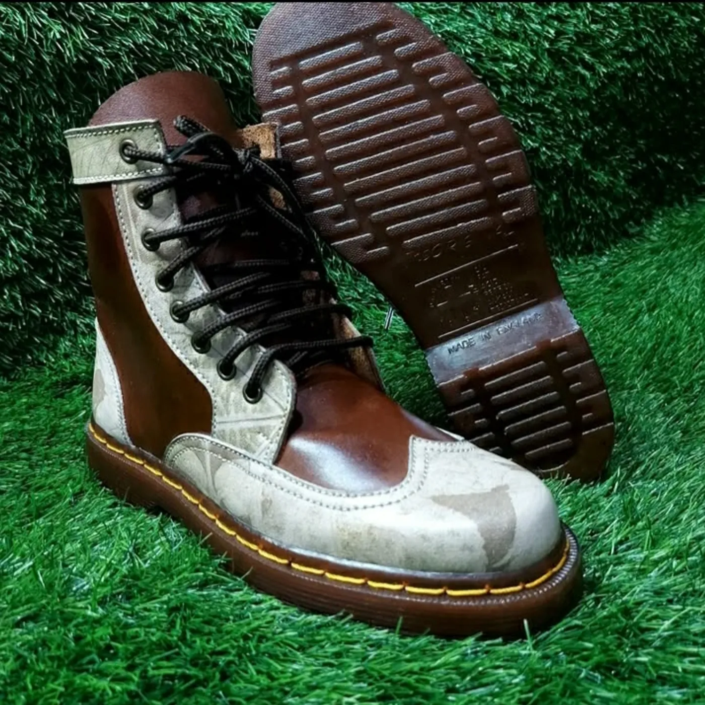 Boot Ecoprint Unisex Sz 39 — tampilan 2