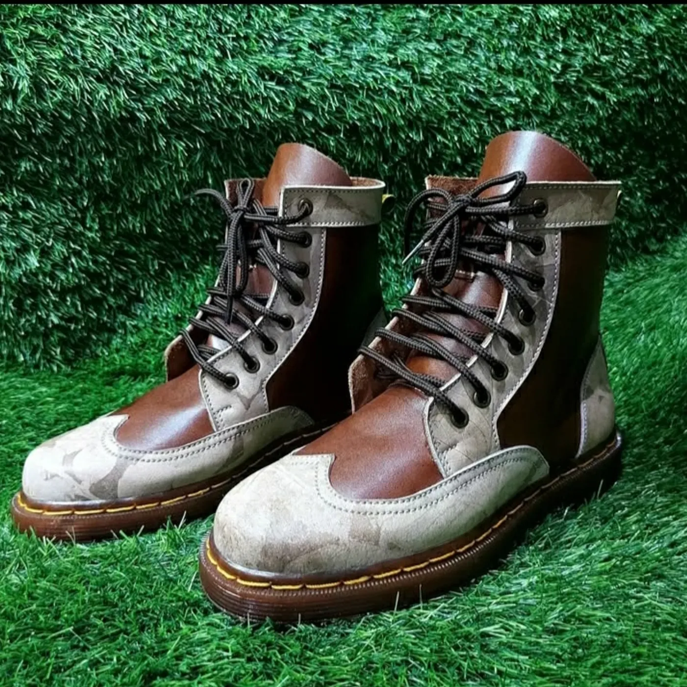 Boot Ecoprint Unisex Sz 39 — tampilan 3