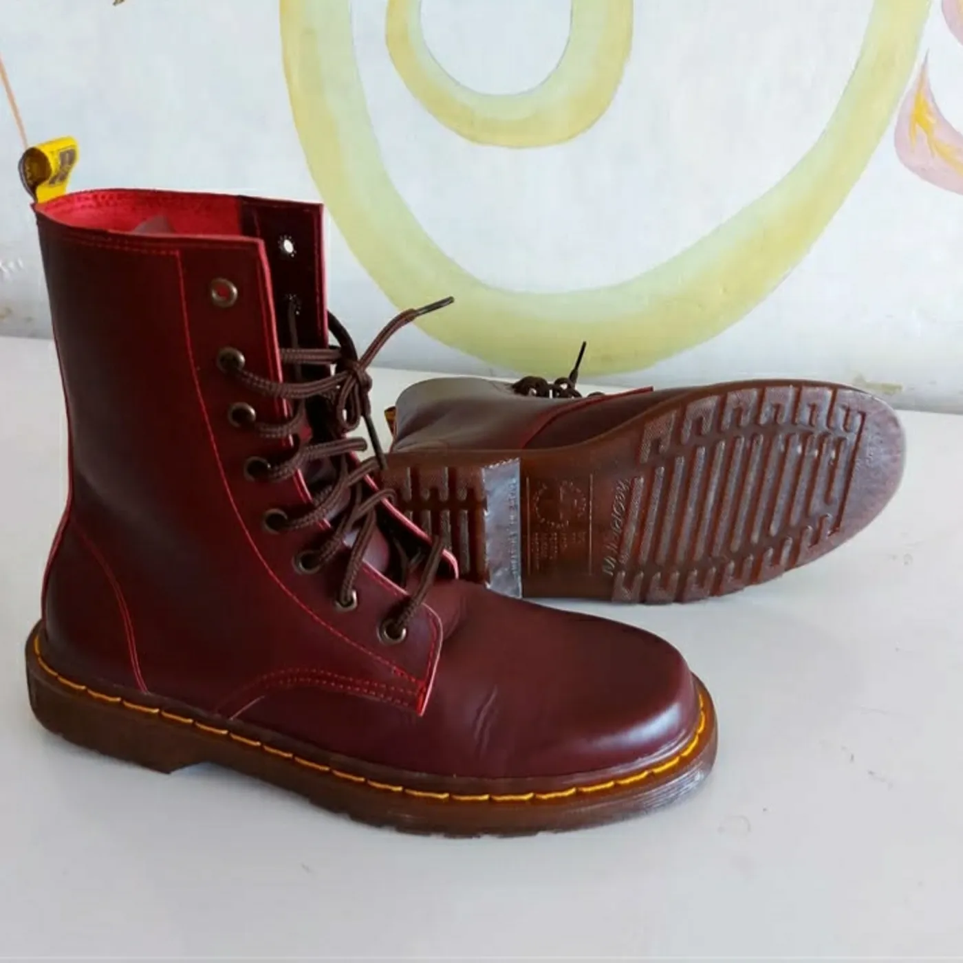 Boot Leather Shoes KAMARO Sz 40 — tampilan 2
