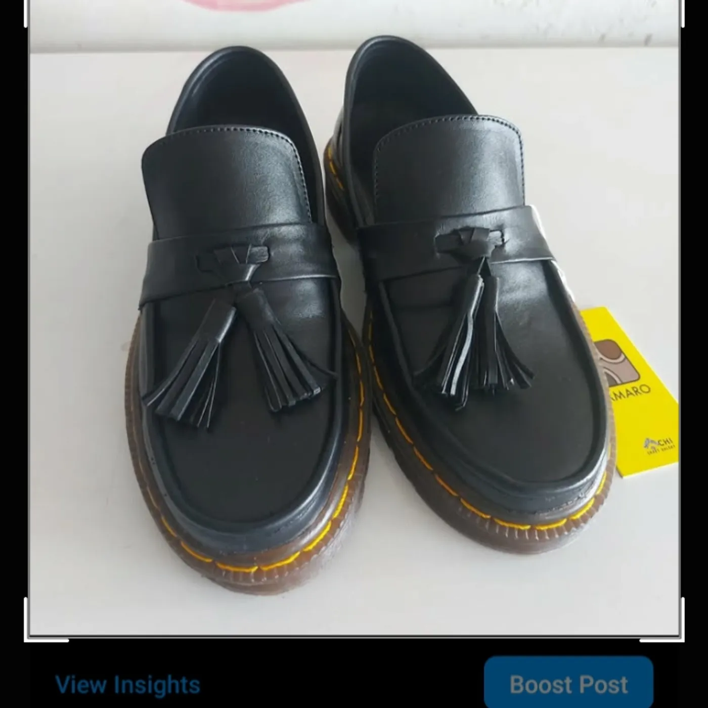 Nappa Shoes Black Size 40 — tampilan 4