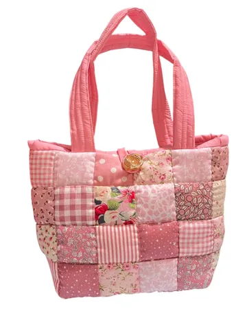Tas Kotak Kecil Motif Bunga