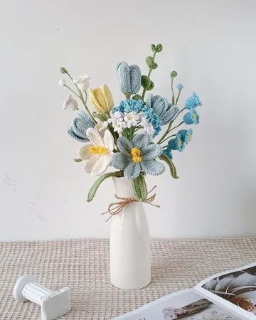 Tulip Flower In Pot