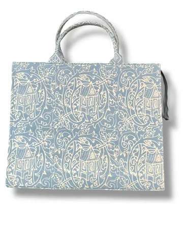 Tas Batik Khas Minang Motif Rumah Gadang (Ukuran Besar)