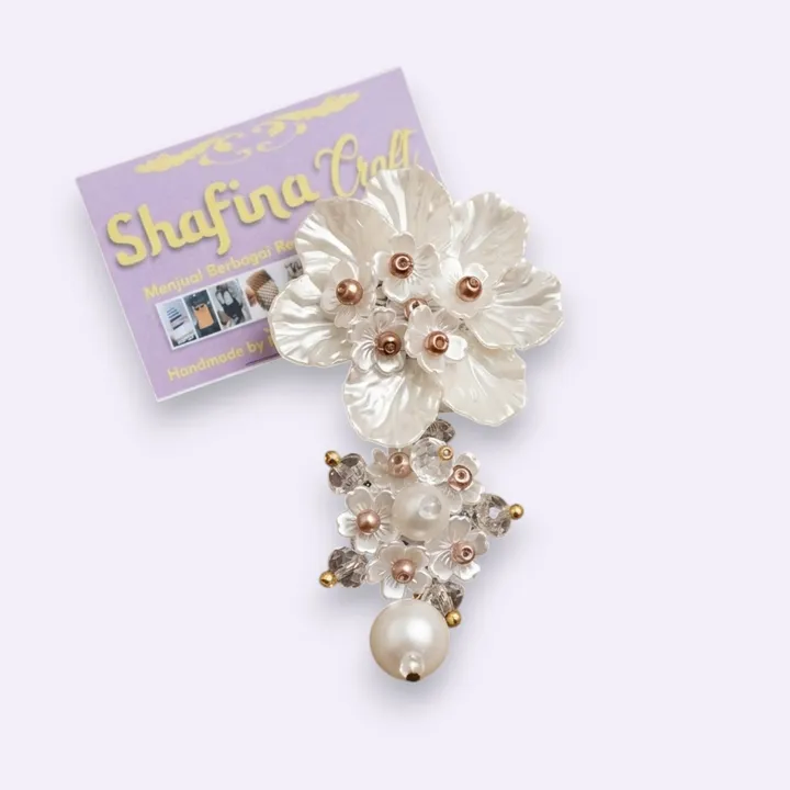 Bros Mawar Gandeng Putih Gold
