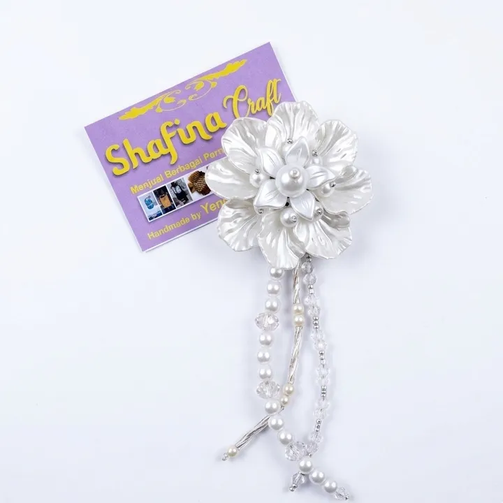 Bros Jellyfish Putih Mutiara