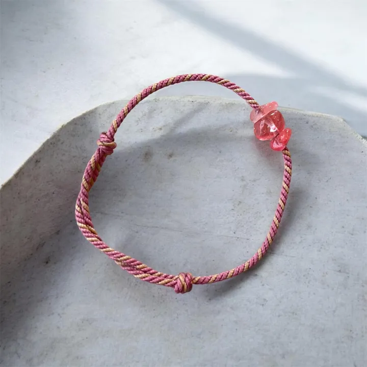 Gelang Rona Rose Quartz