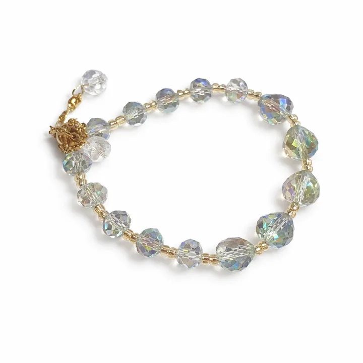 Gelang Mutiara Setut Aurora Handmade