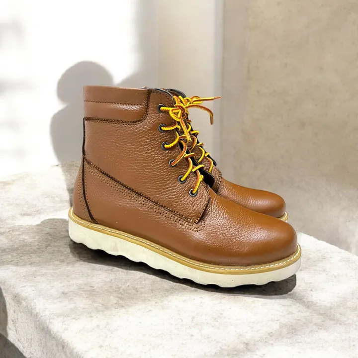 Boots Tann tali Kulit Asli