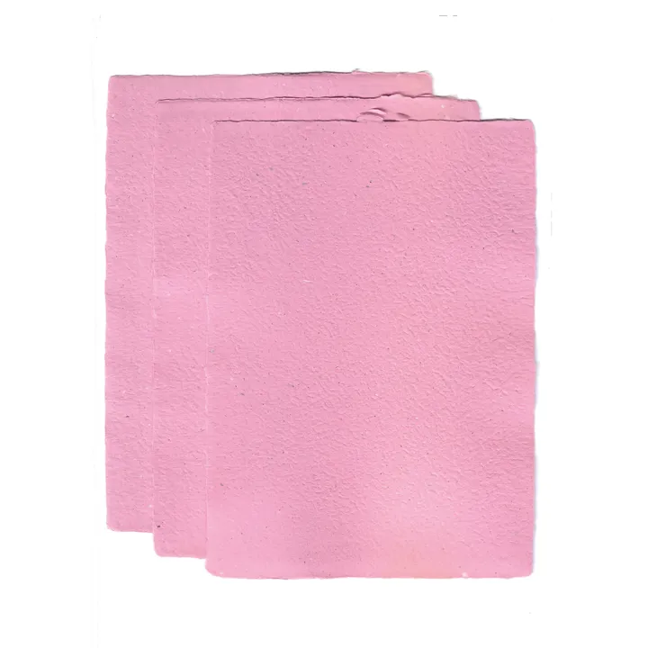 A5 Recycled Paper - French Rose │ Pulpyrus Official