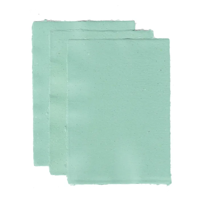 A5 Recycled Paper - Jade │ Pulpyrus Official
