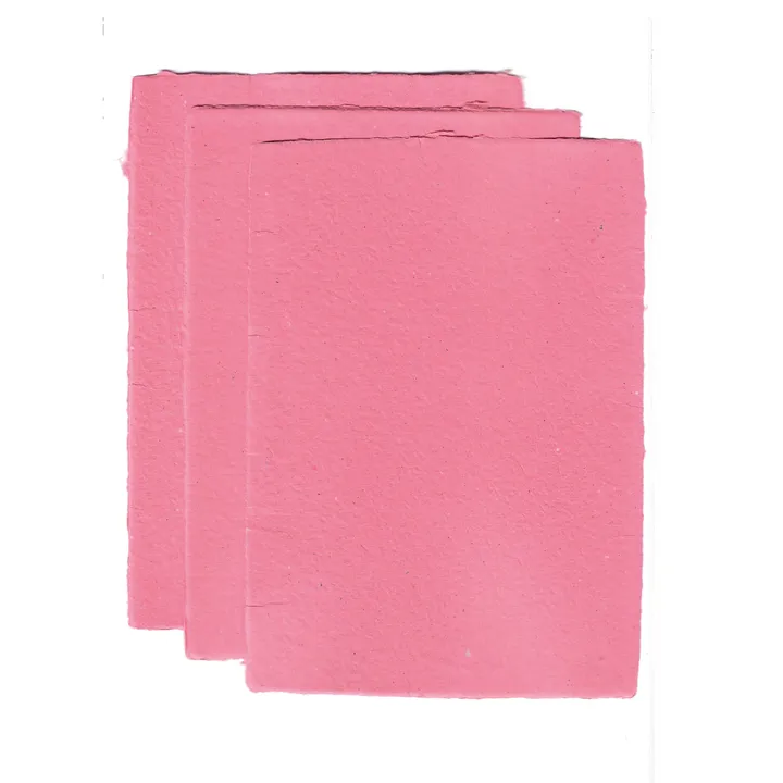 A5 Recycled Paper - Pink Punch │ Pulpyrus Official