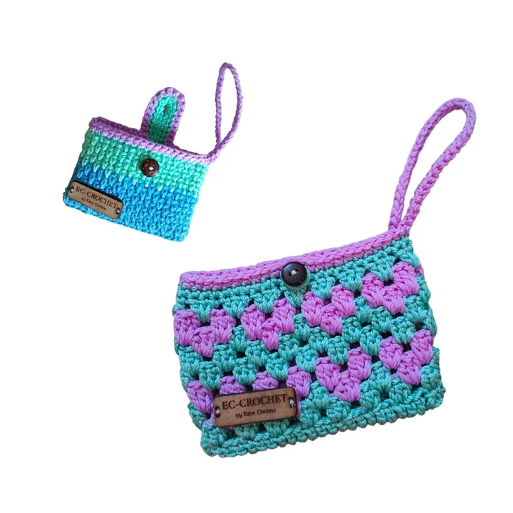 Dompet Kartu Rajut