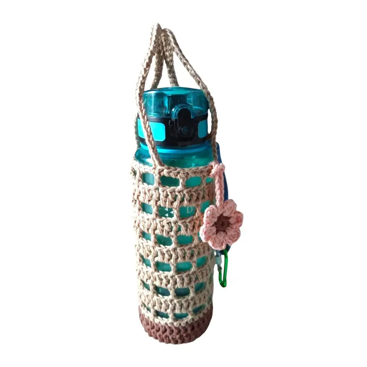 Bottle Handle Mesh - Coklat Cream