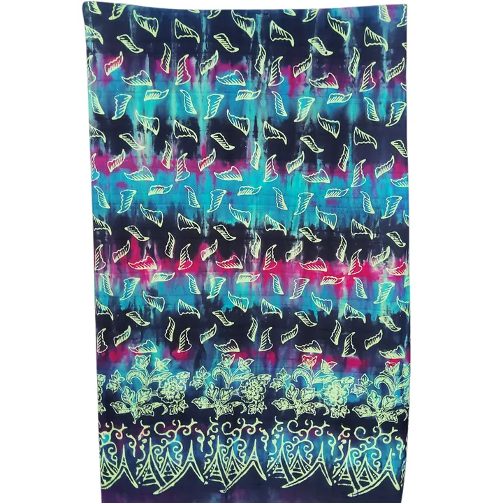 Batik cap gonjong rumah gadang combi leak