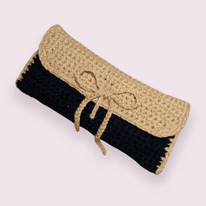Pencil Case Crochet | Dompet Pensil - Ribbon Case