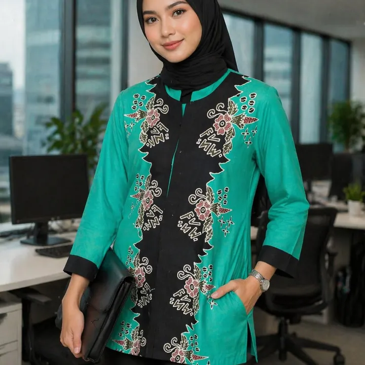 Diskon 50% Baju batik wanita