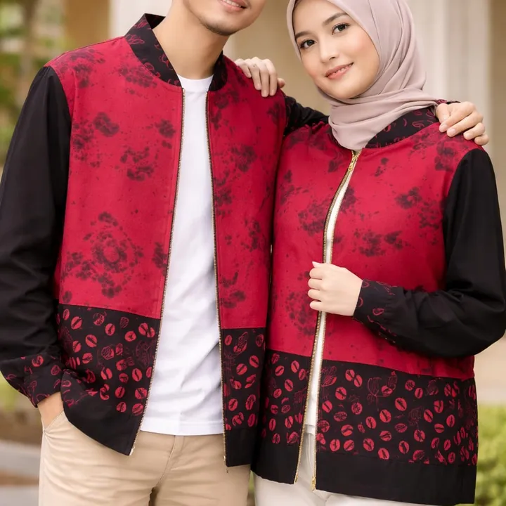 READYYYYY!!! Jaket Batik (Velvet Rose)