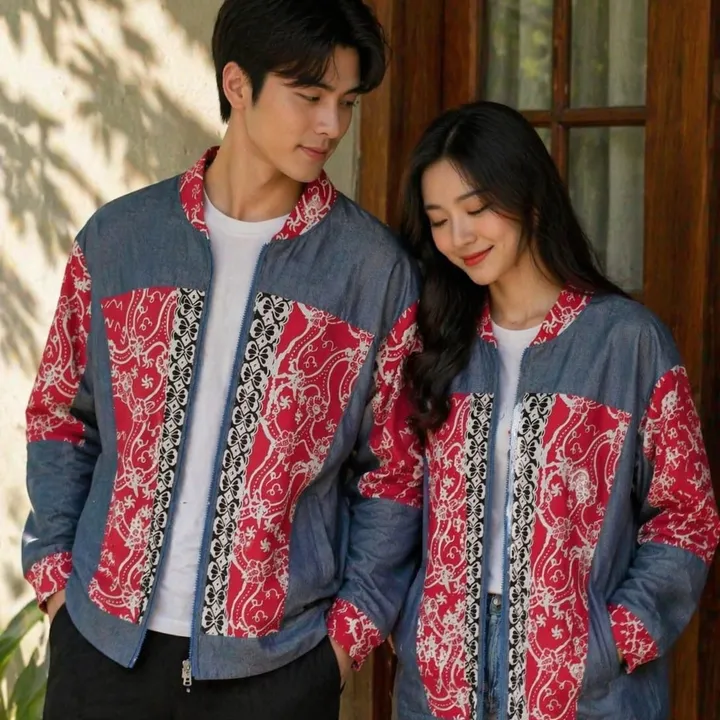 READYYYYY!!! Jaket Batik (Smoky Velvet)