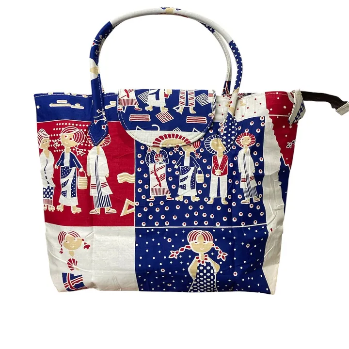 Kanindya Foldable Tote Bag – Tas Lipat Etnik Fungsional & Modis