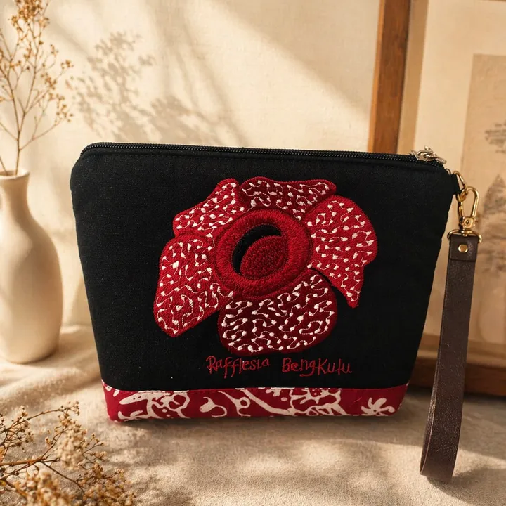 Pouch Batik Rafflesia