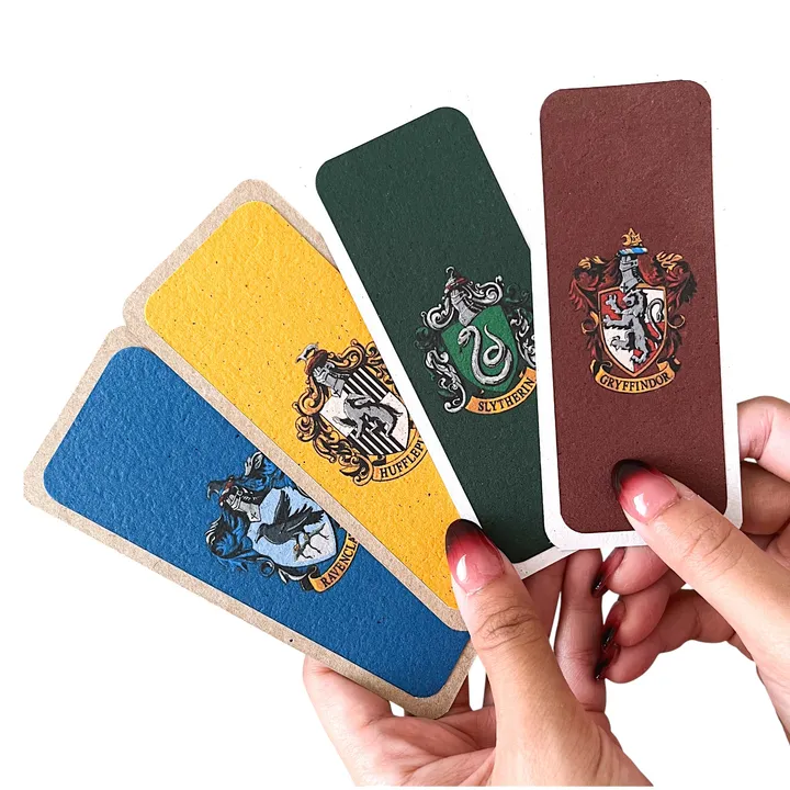 [HOGWARTS] Pembatas Buku Kertas Daur Ulang by Pulpyrus