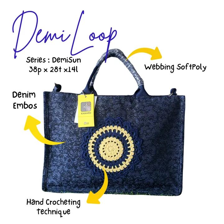 Totebag DemiLoop DemiSun Series