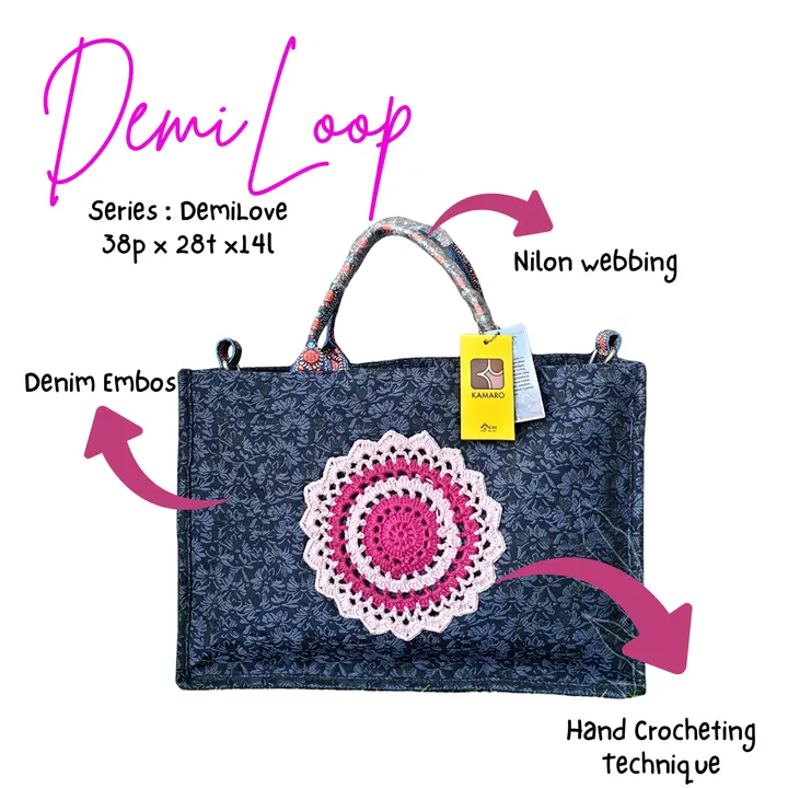 Totebag DemiLoop DemiLove Series