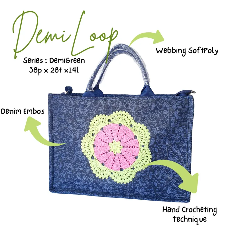 Totebag DemiLoop DemiGreen Series