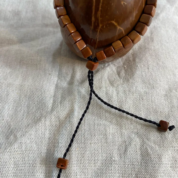 Kaukah wood bracelet cube