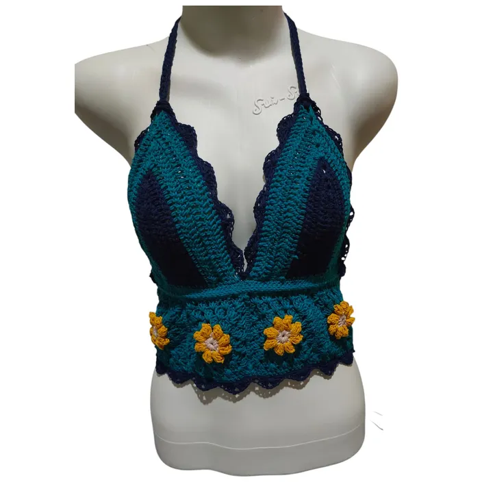 Bralette Rajut - Floral