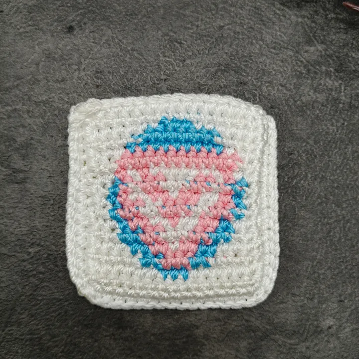 Mini pouch coin Rajut