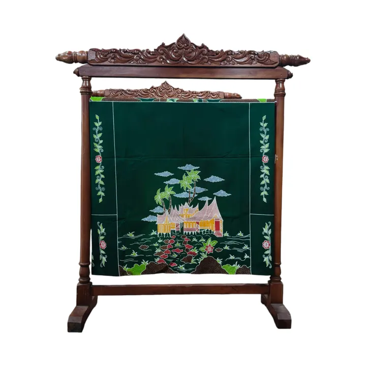 Batik tulis mix cap rumah gadang