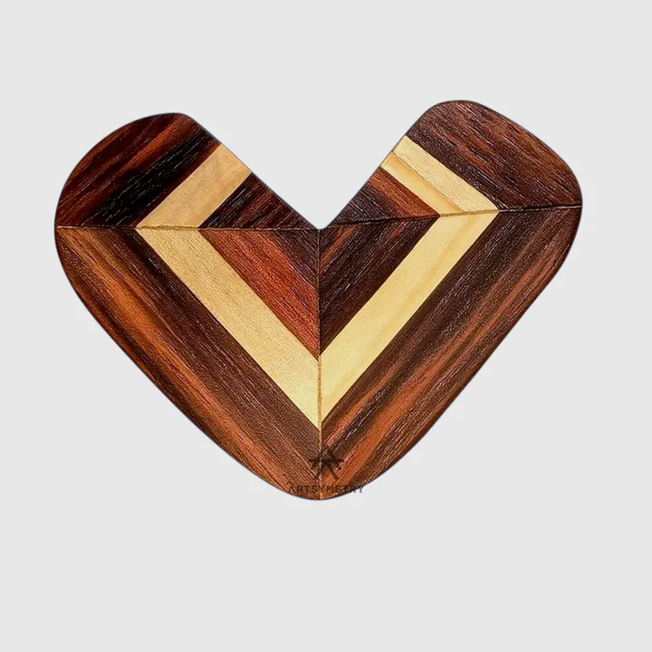 Wooden Key Chain - End Grain - Souvenir Gantungan Kunci Kayu