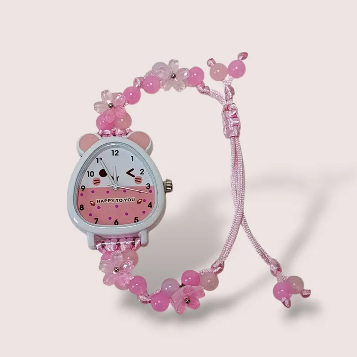 Jam Tangan Handmade Gemes Edisi Boneka Pink Lucu
