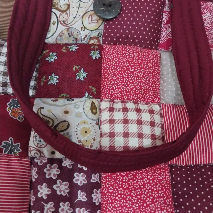 Tas Patchwork kotak