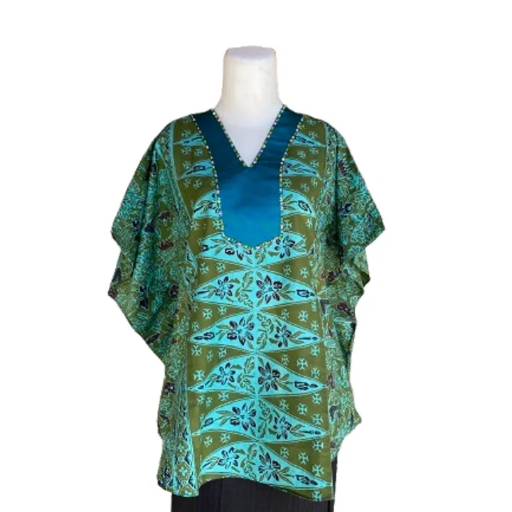 Baju batik katun cap minang
