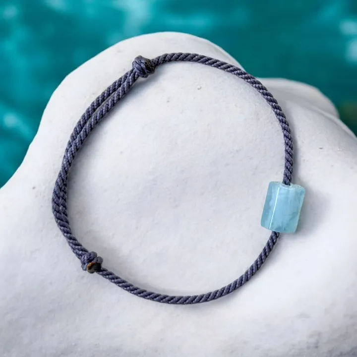 Gelang Tali Aquamarine