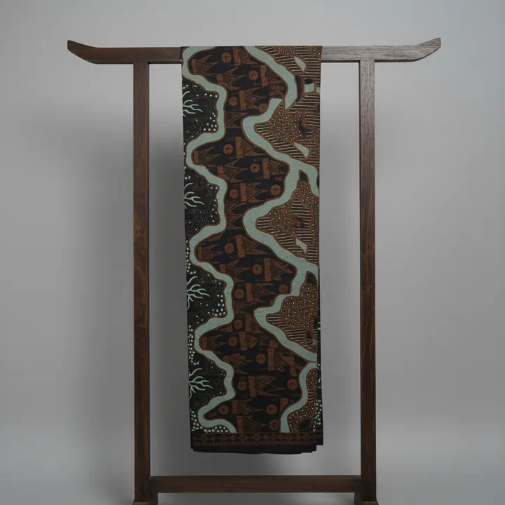 Batik Tulis Motif Lakuang Sumatera Barat