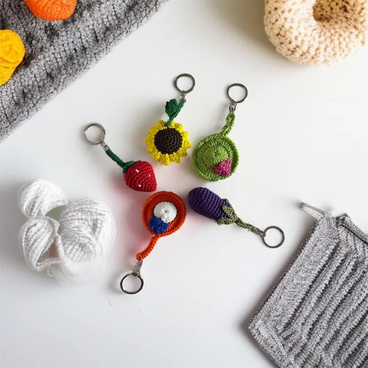 Gantungan Kunci Crochet Cuties