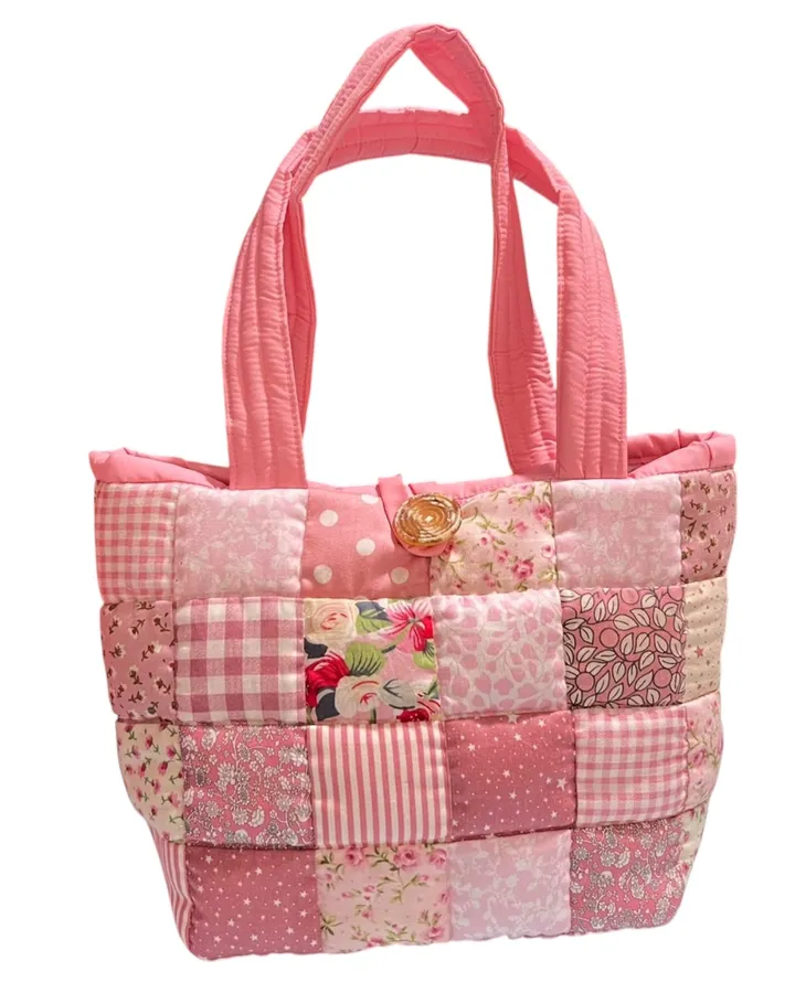 Tas Kotak Kecil Motif Bunga