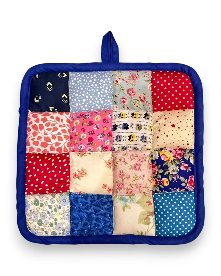 Cempal Pot Holder Kain Perca Motif