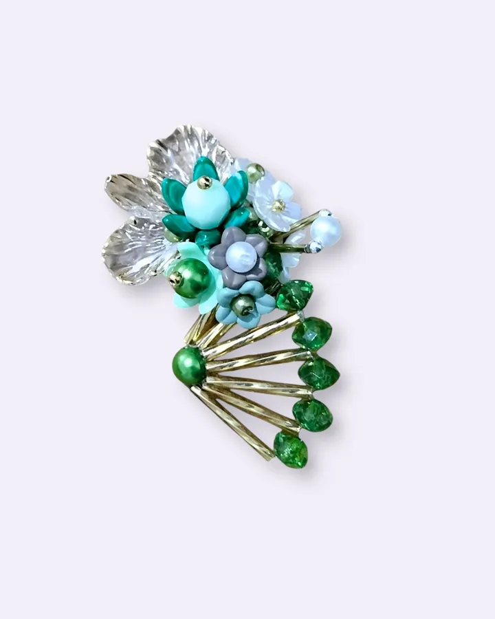 Bros Kipas Bunga Kristal - Emerald Garden Series