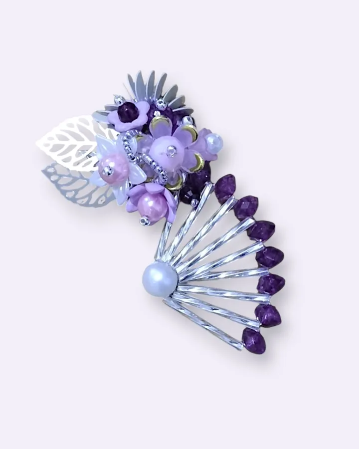 Bros Kipas Lavender Mutiara