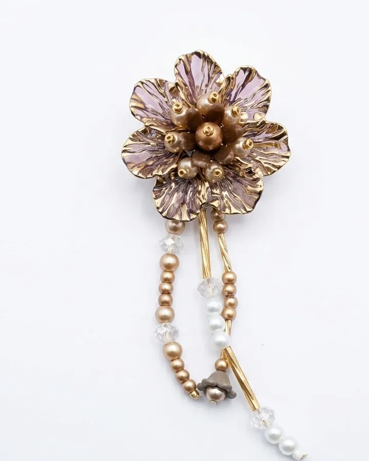 Bros Jellyfish Mauve & Gold