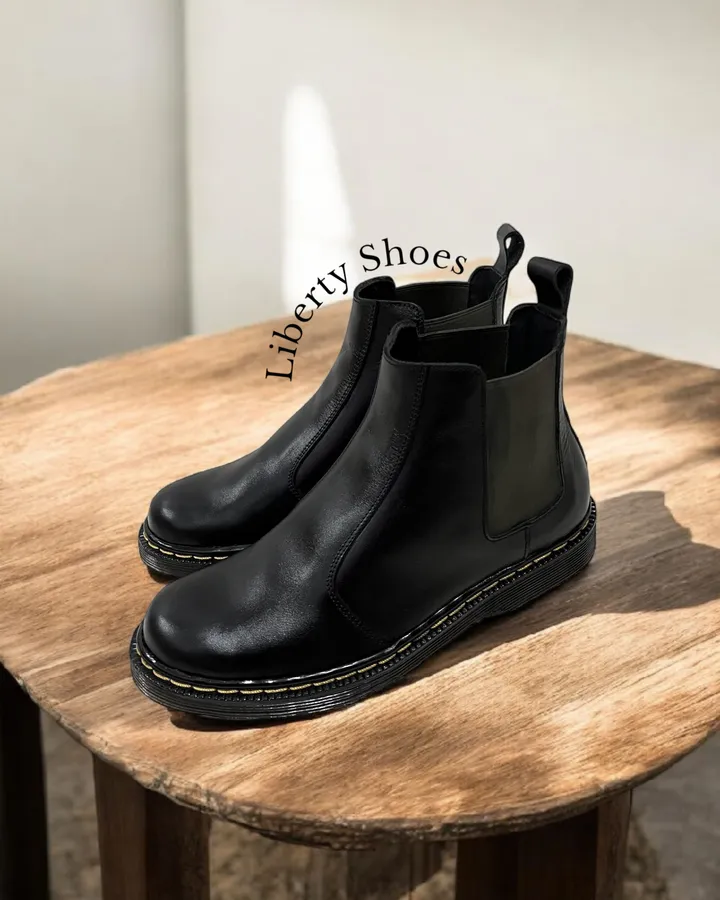 Chelsea Boots Kulit Asli