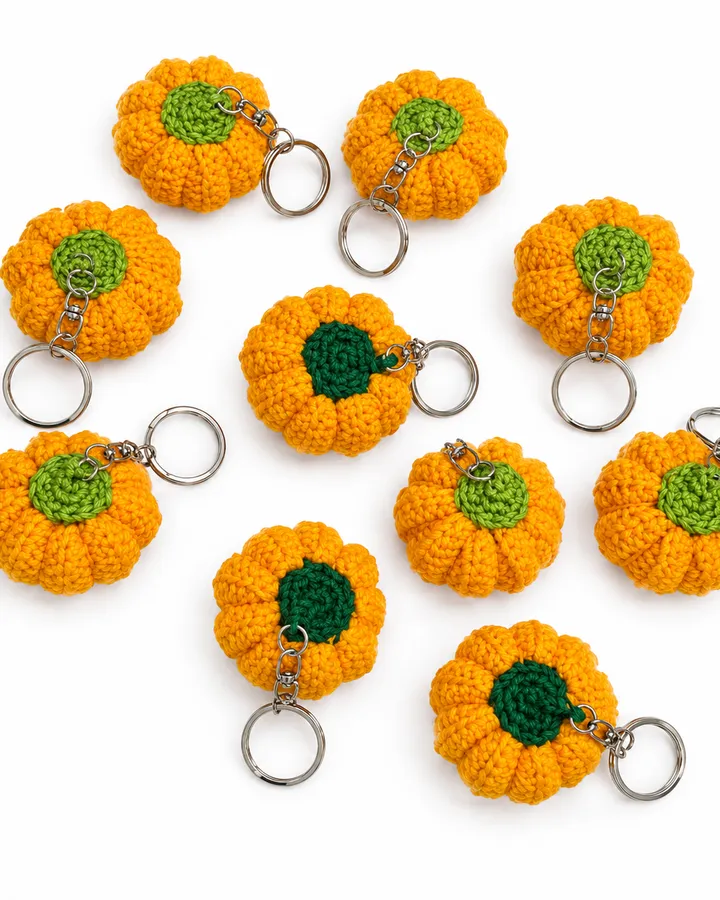 PumpkinPuff Keychain