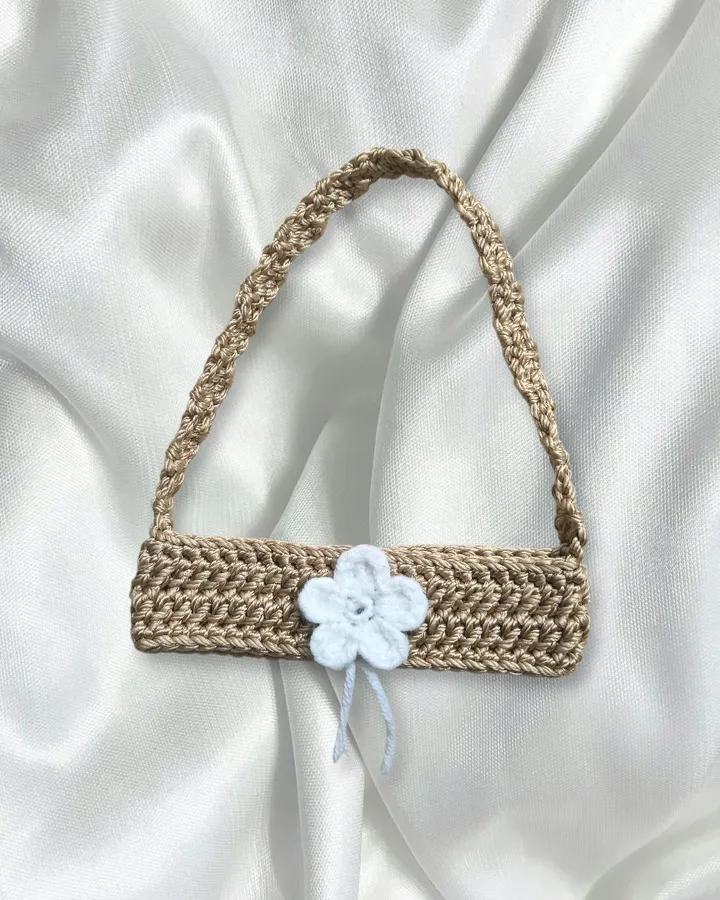 [Special price🔻] Crochet Cup Holder / Cup Sleeve — Mini Bloom